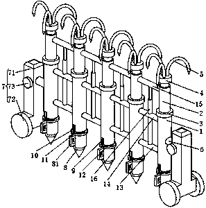 Compound guardrail with protective function