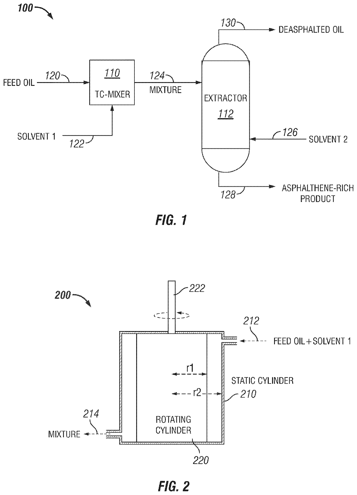 Process to remove asphaltene from heavy oil by solvent