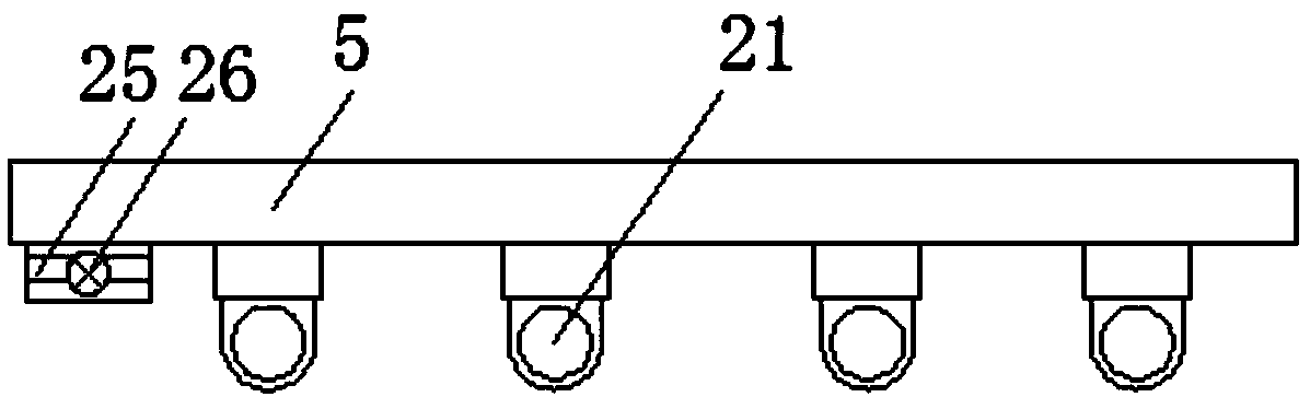 Watering device used for seedling raising