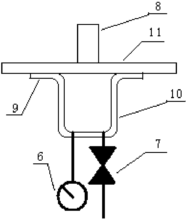 A device and method for on-line detection of breathing valve