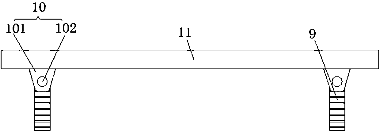 Edge sealing machine guide plate convenient to adjust