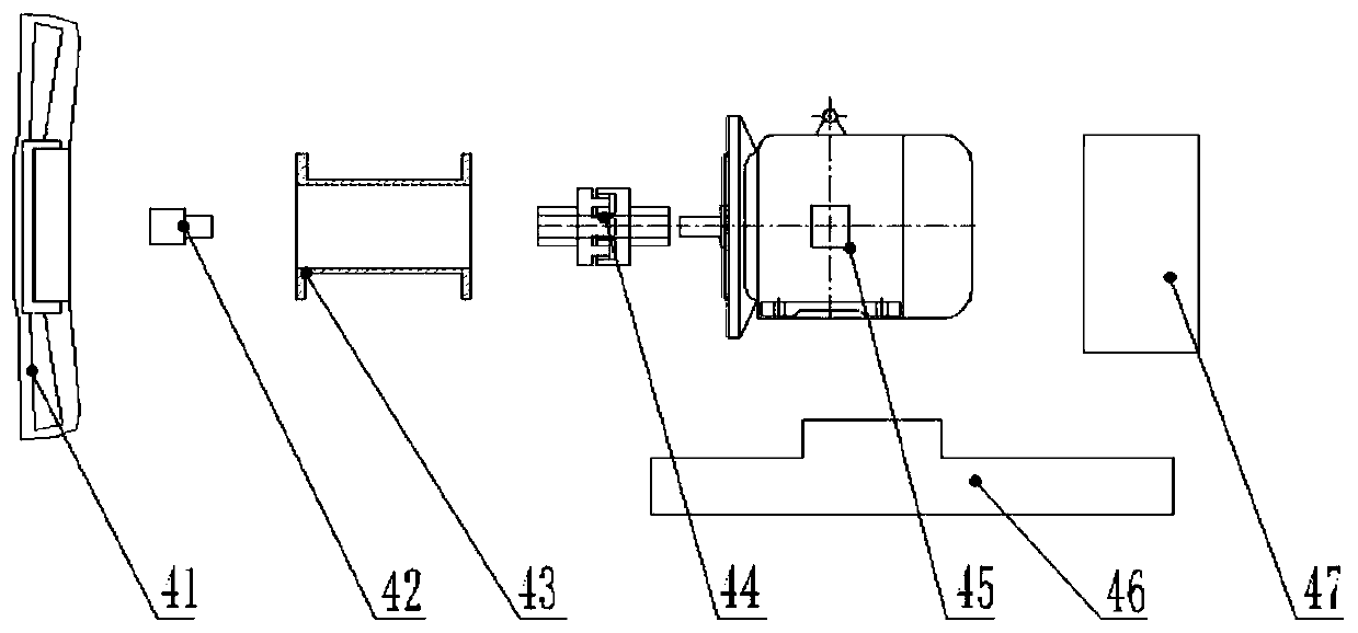 Portable type gas charging and discharging device