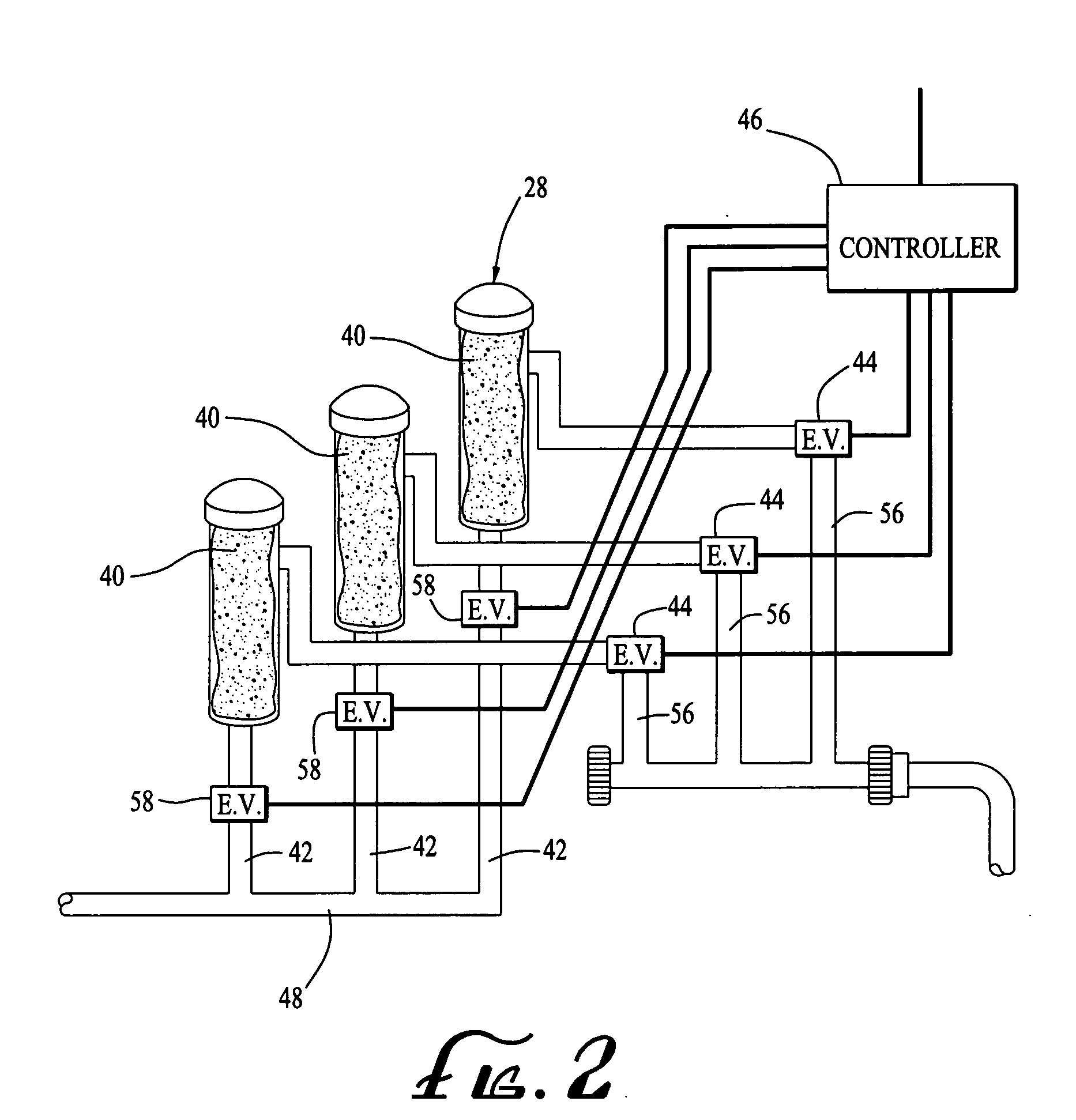 Automatic chemical injection system for water recreational apparatus