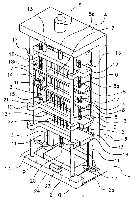 Apparatus for enlarging tube used in heat exchanger