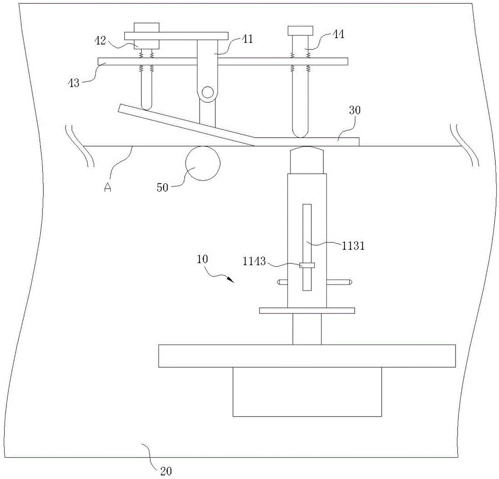 Waxing device capable of enabling wax block to be clung to yarn