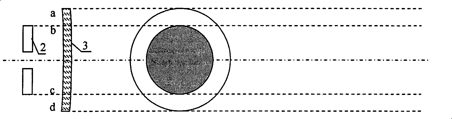 Heavy caliber paraboloidal mirror checking system