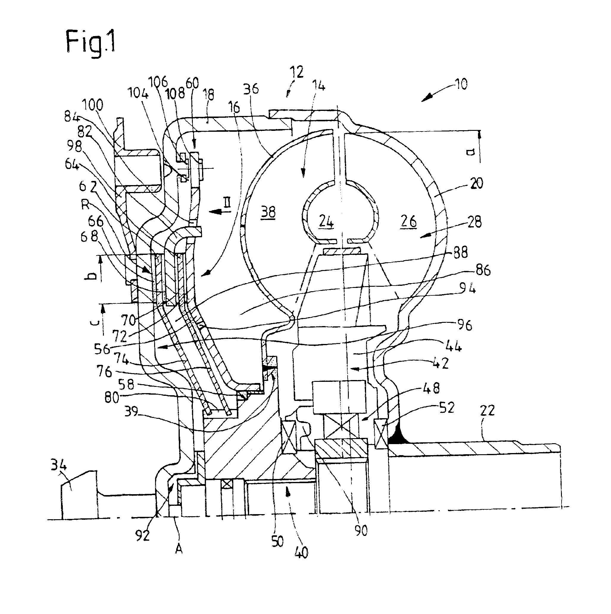 Hydrodynamic clutch device