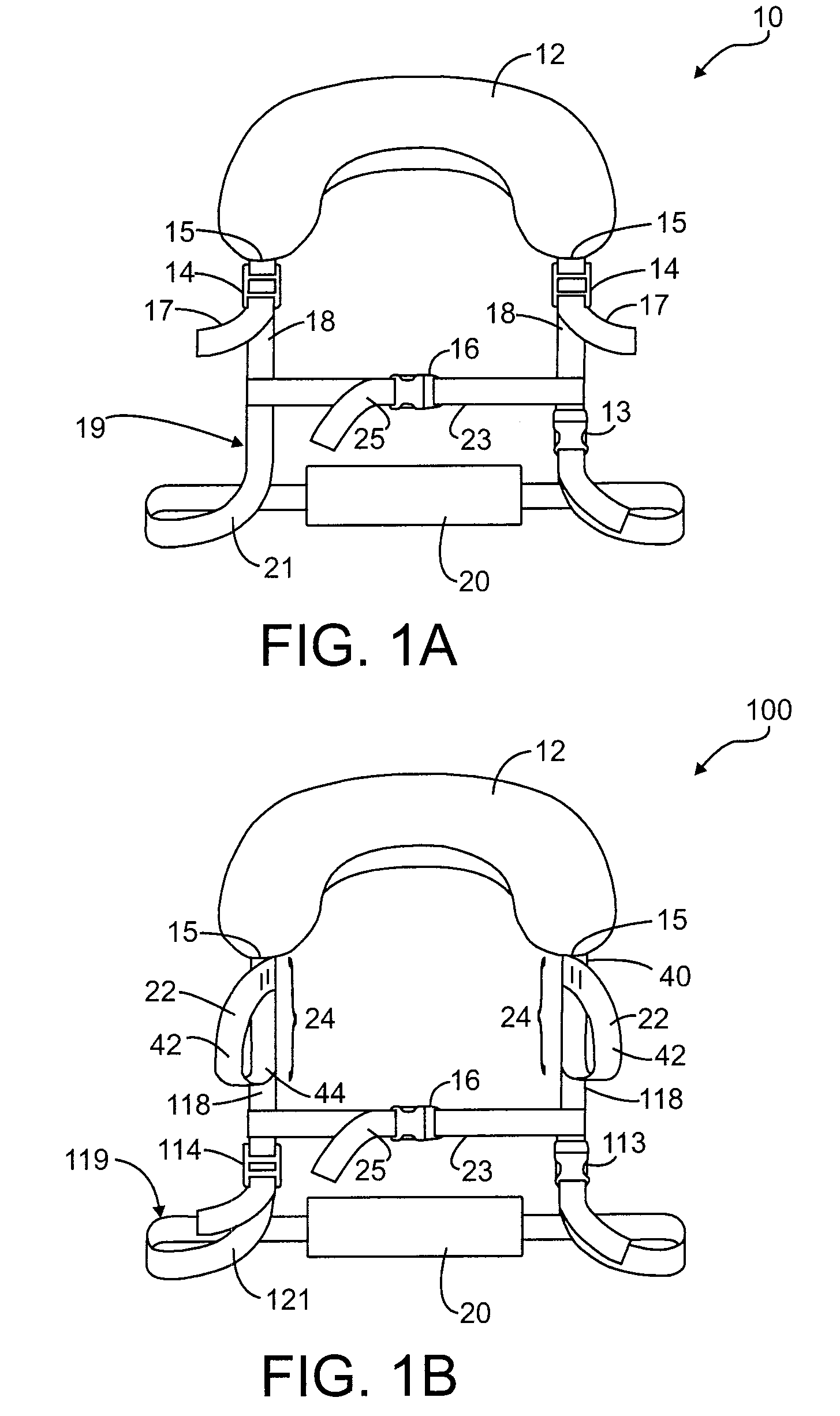 Overhead activity head-and-neck support collar