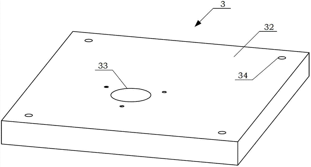 Opened type airplane hot-gas anti-icing test device