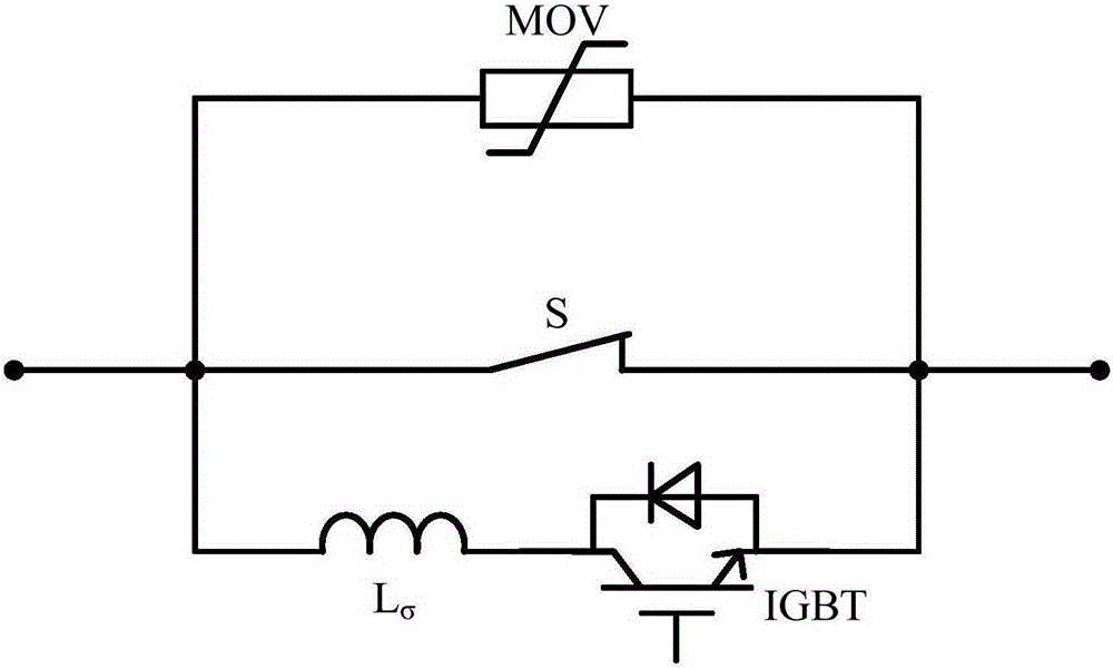 Bidirectional combined type direct current breaker and control method thereof