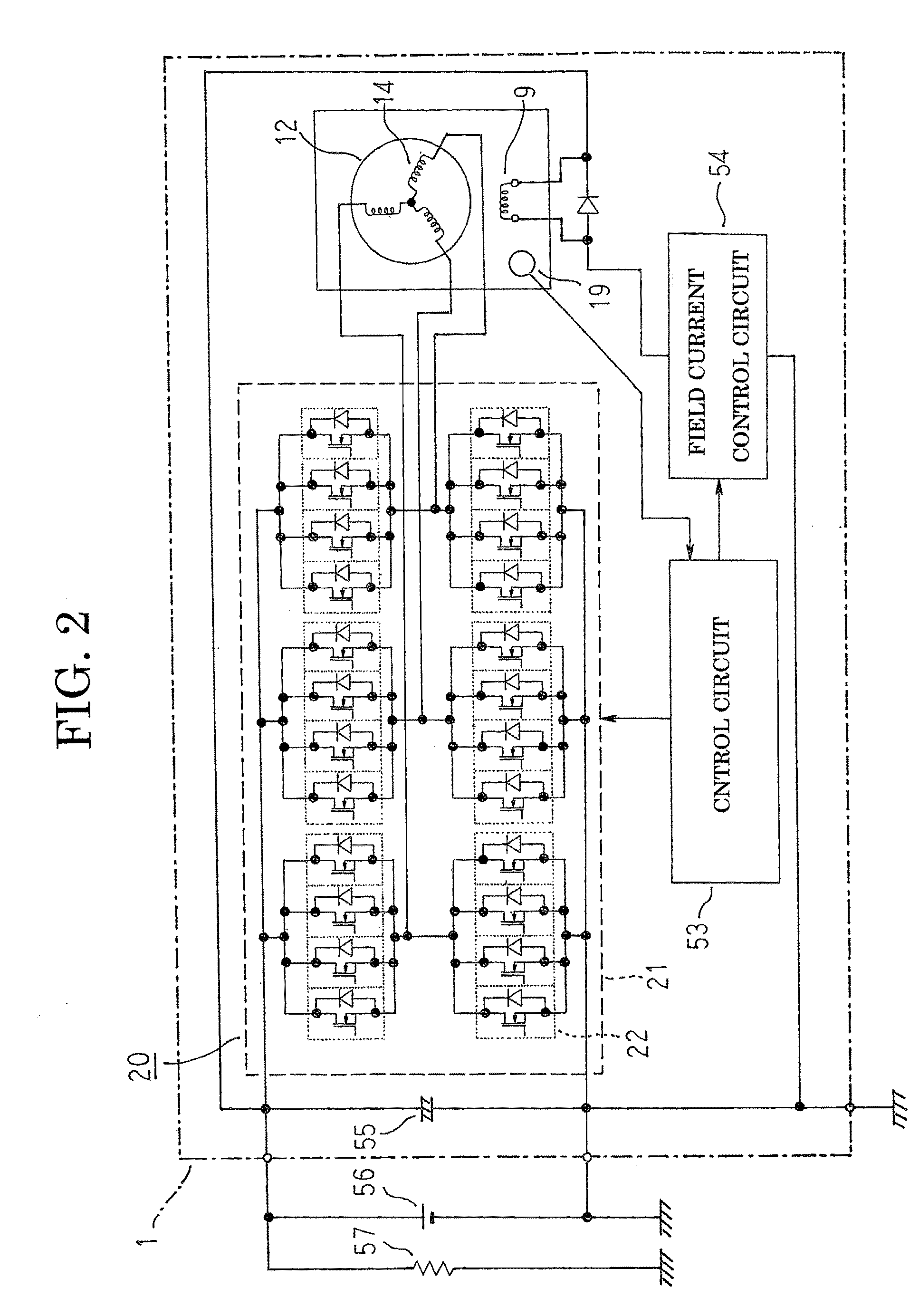 Automotive dynamoelectric machine