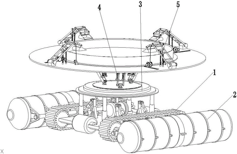 Environment-friendly large-area sewage purification robot