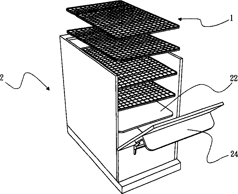 Feeding, conveying and stacking system for bearing disks of circuit components