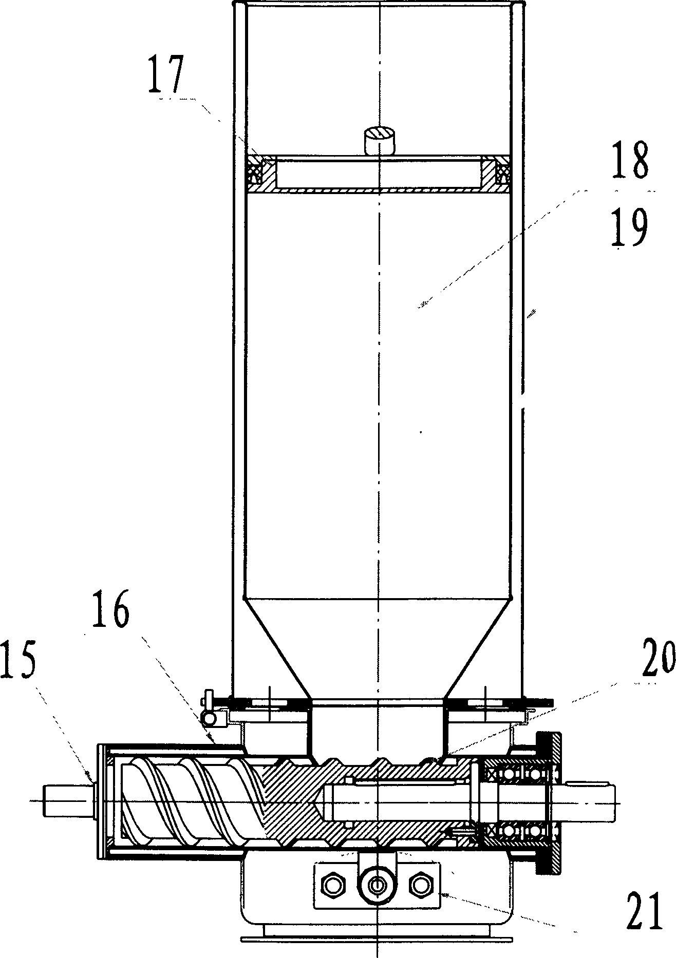 Full-automatic vending machine for instant cake-like food