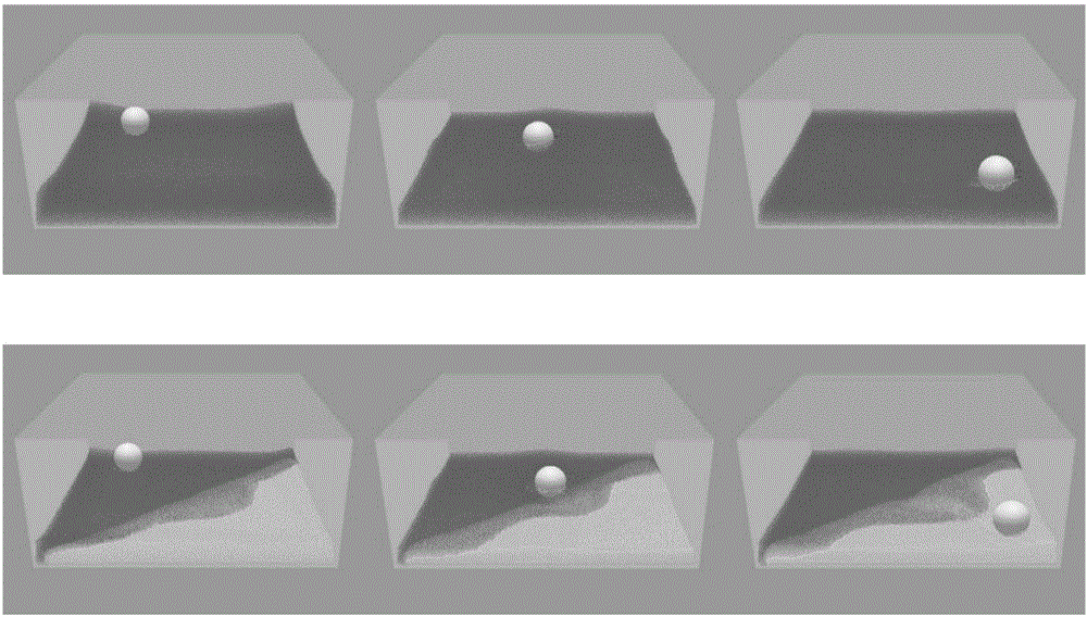 Method for researching SPH (Smoothed Particle Hydrodynamics) multi-phase flow haptic interaction