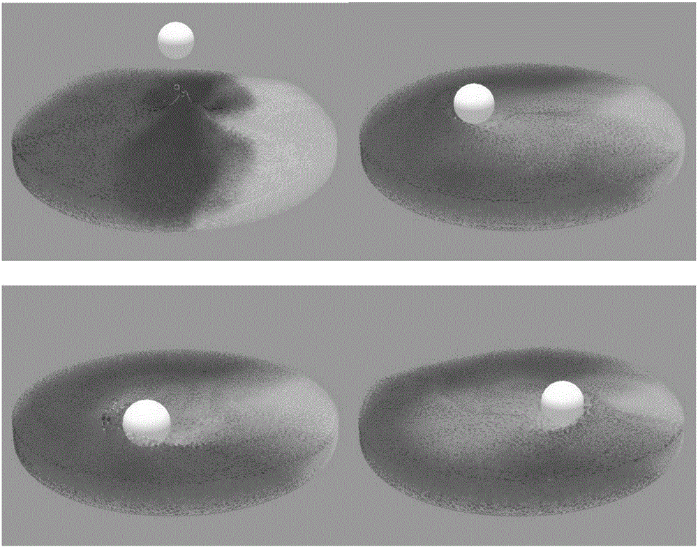 Method for researching SPH (Smoothed Particle Hydrodynamics) multi-phase flow haptic interaction