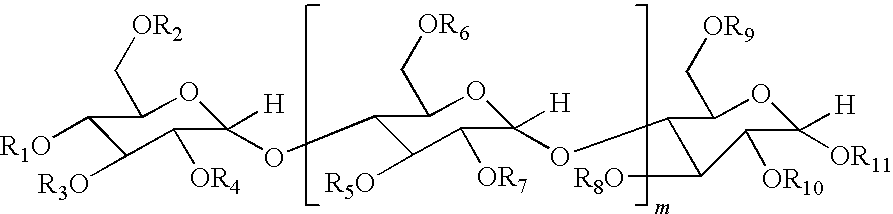 Cosmetic and dermatological compositions in particular for the treatment of keratin containing substrates