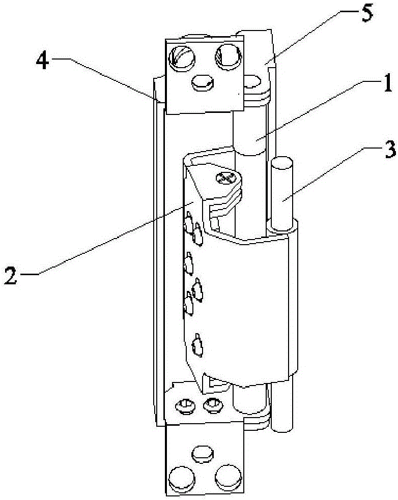 Multidirectional adjusting blind hinge