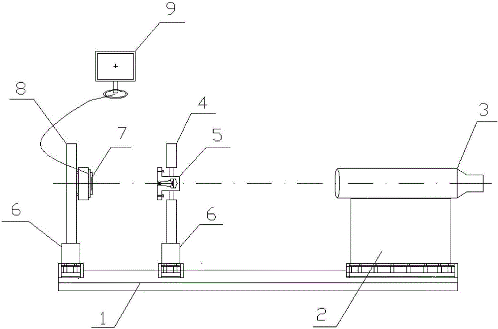 High-precision infrared imaging system imaging plane docking device and method