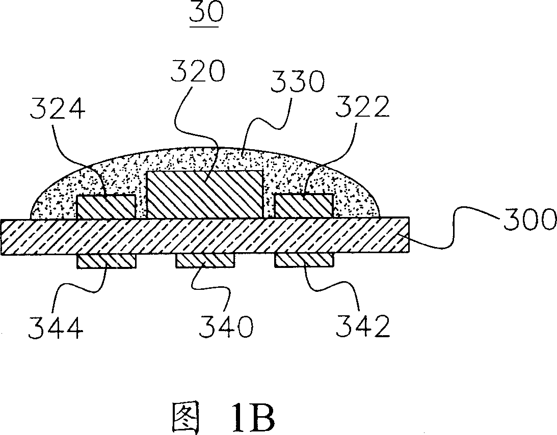 LED device capable of regulating colour temp