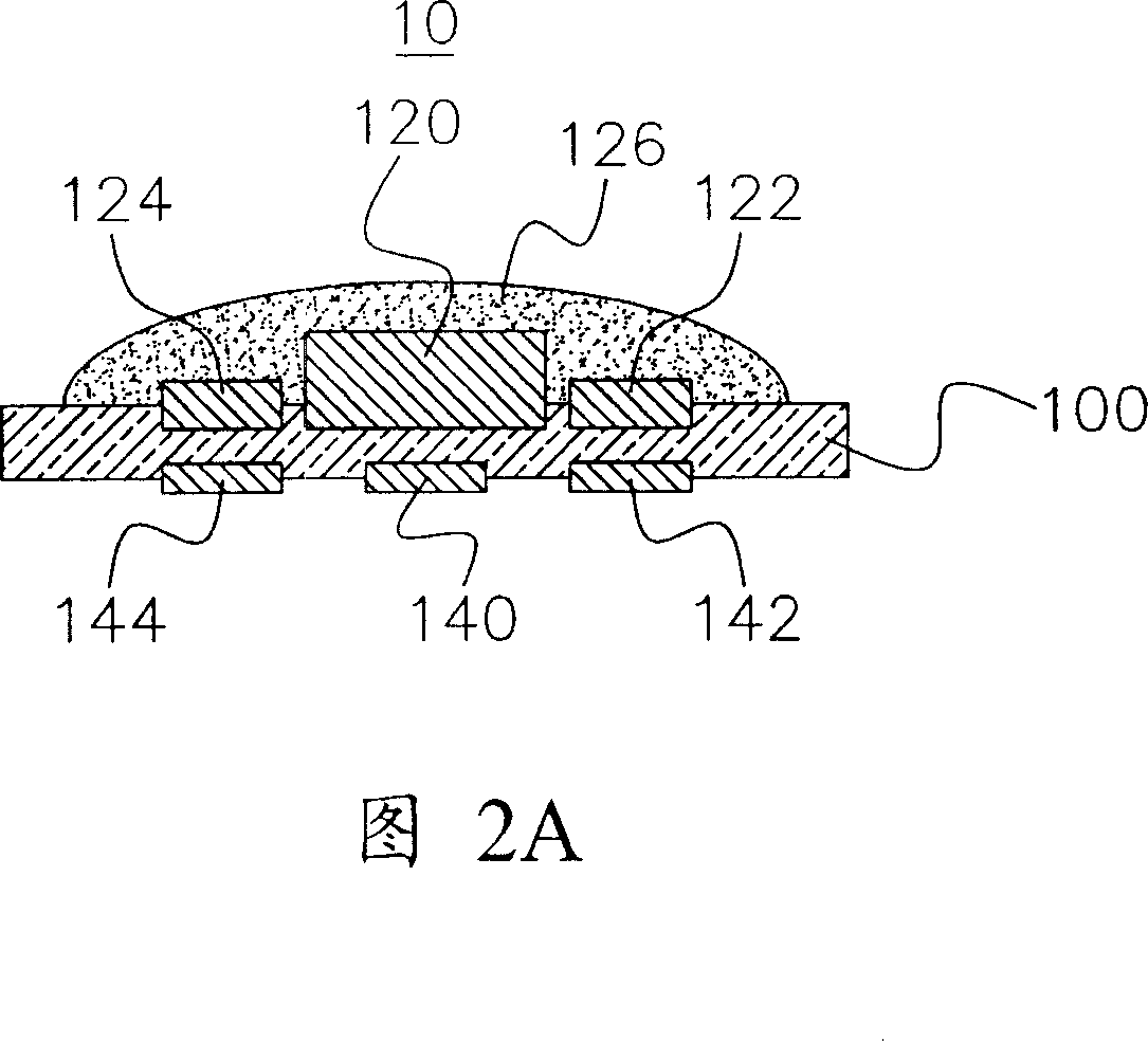 LED device capable of regulating colour temp