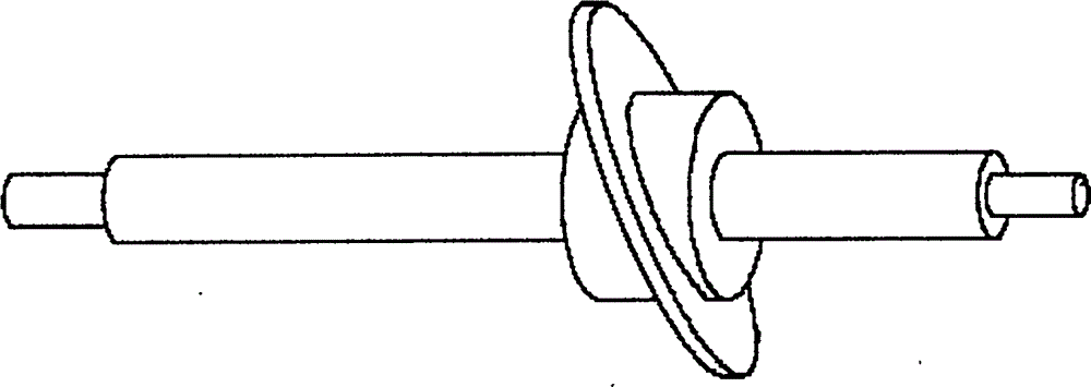 Fuel engine with swash plate shaft