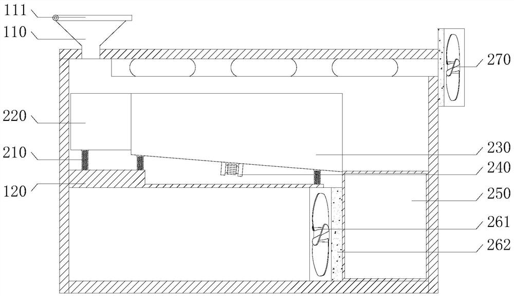 Energy-saving and environment-friendly plastic machining waste recovery device