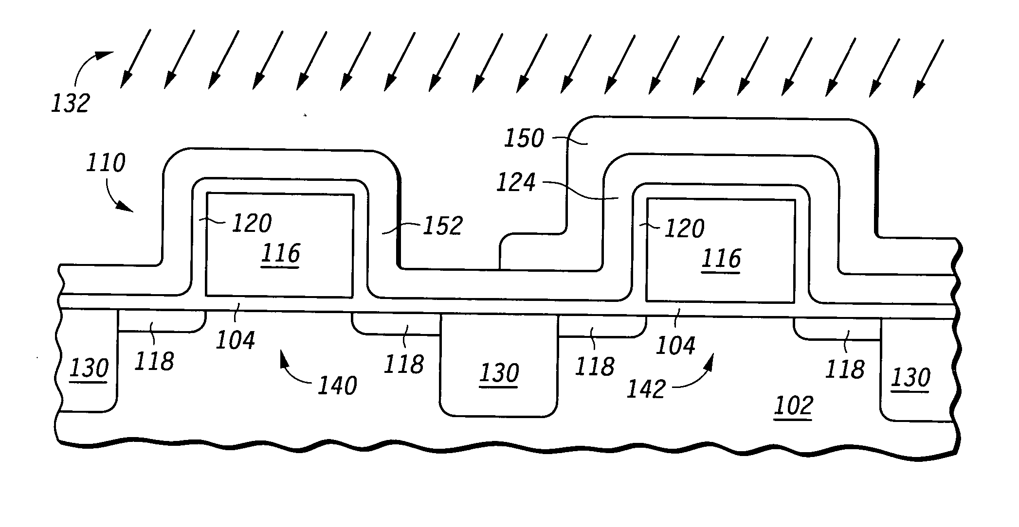 Transistor sidewall spacer stress modulation