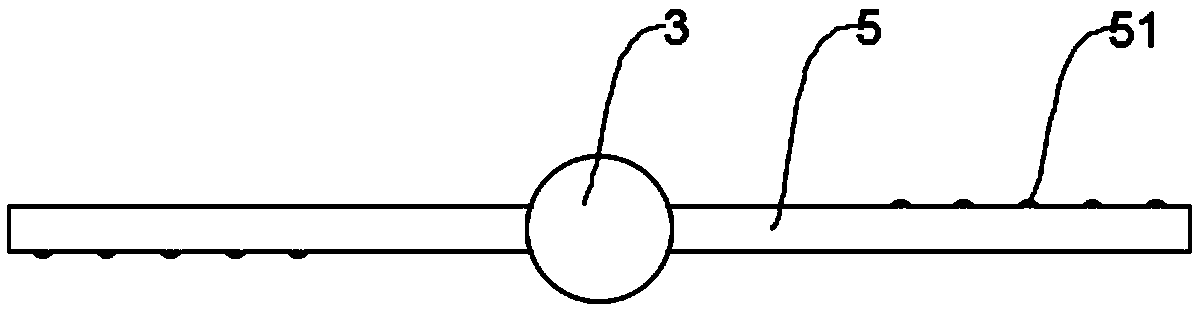 Circulation type pesticide mixing device with spontaneous stirring function