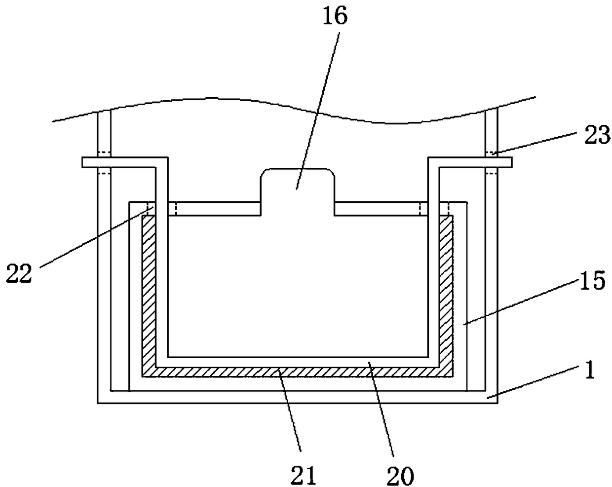 Rapeseed oil squeezing device capable of collecting rapeseed oil conveniently