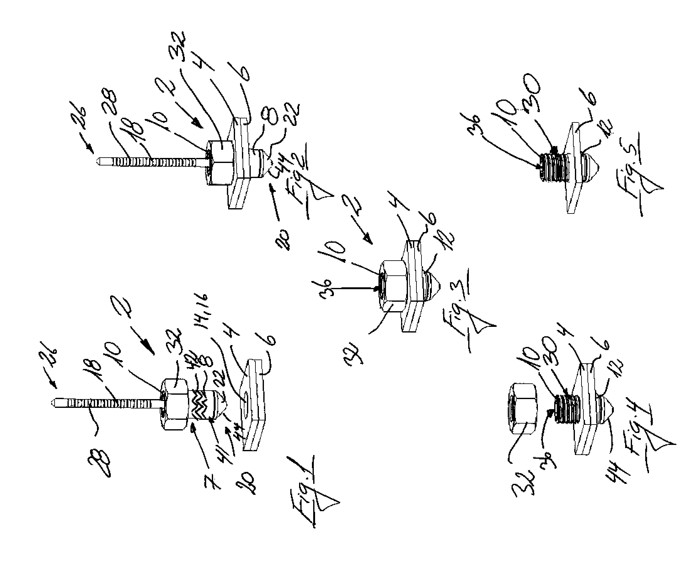 Mounting/assembly element for assembling workpieces, particularly overlapping plates and/or components