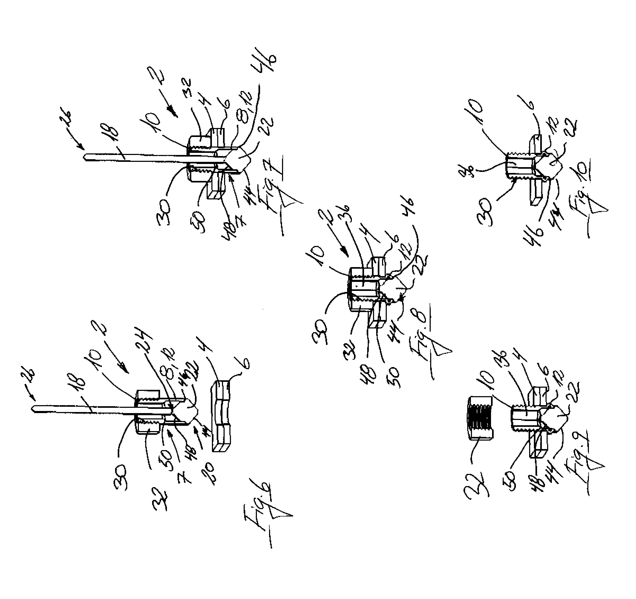 Mounting/assembly element for assembling workpieces, particularly overlapping plates and/or components