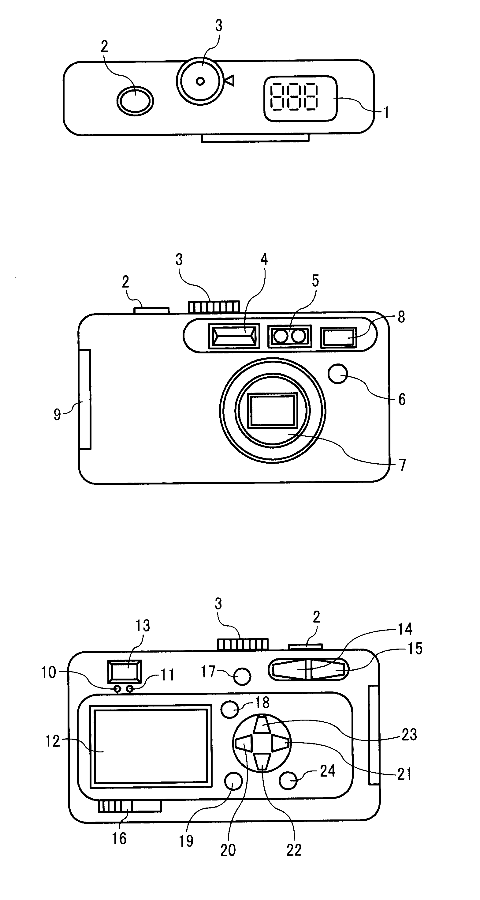 Image apparatus, image display apparatus and image display method