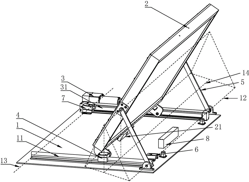 Intelligent turnable display screen