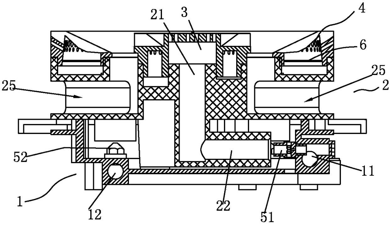 Vertical multi-ejection-tube type three-ring fire burner