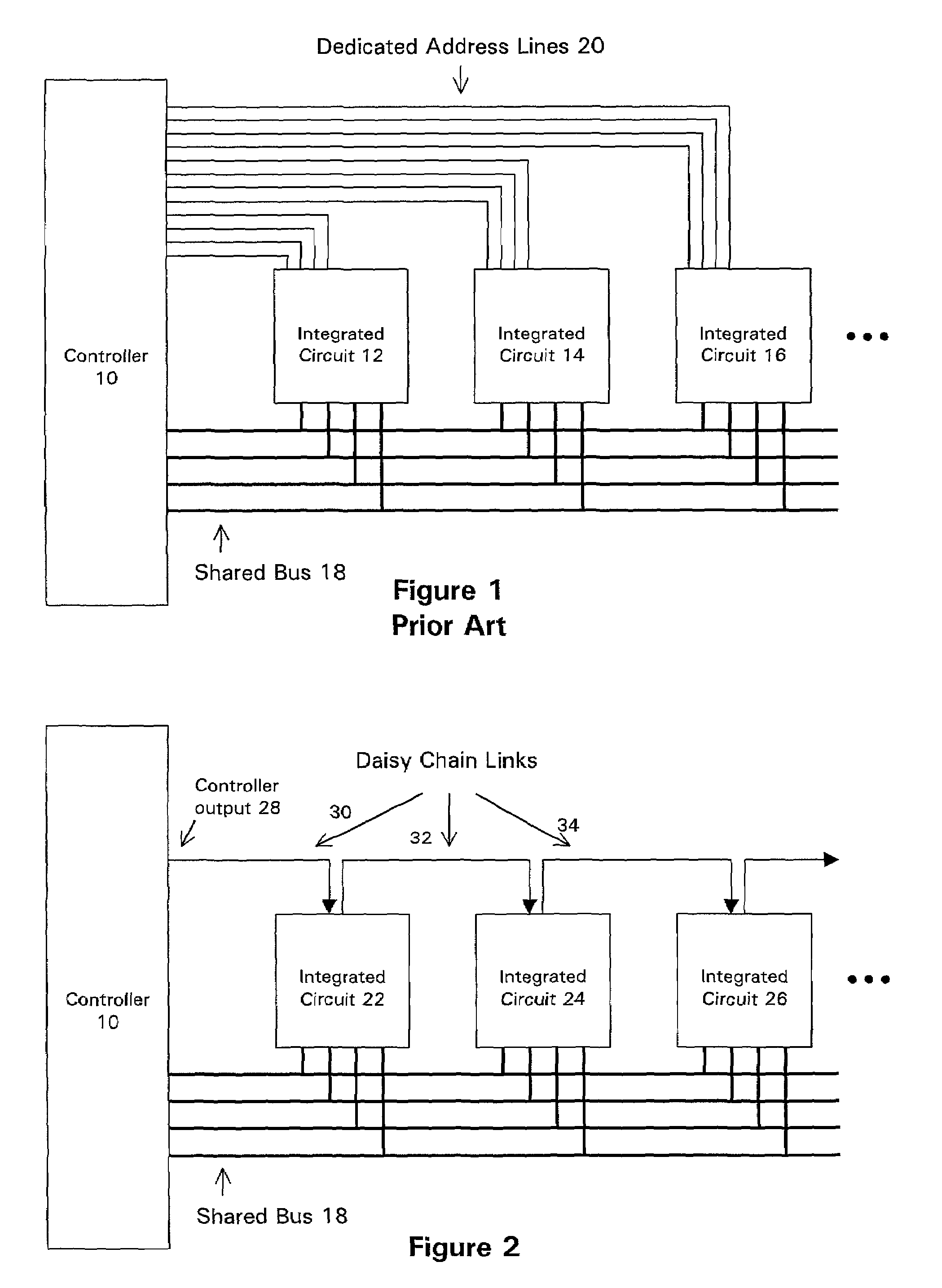 Apparatus and methods for initializing integrated circuit addresses