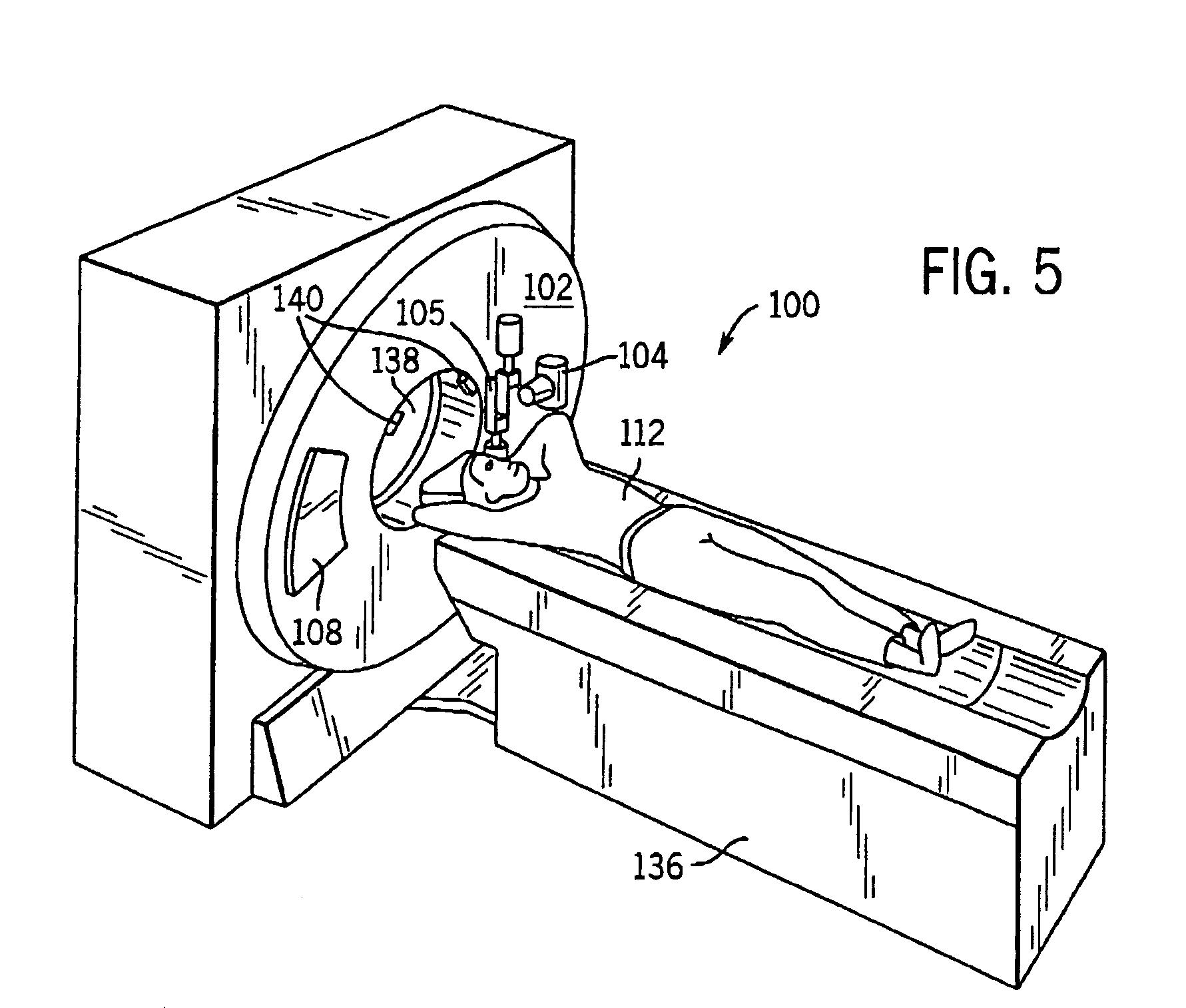 System and method of determining a center of mass of an imaging subject for x-ray flux management control