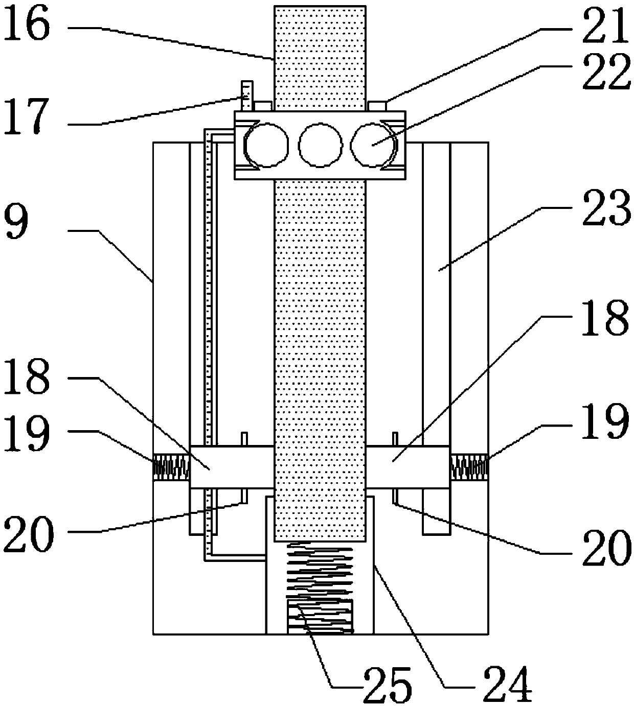 A damping device of a pedal type intelligent bicycle