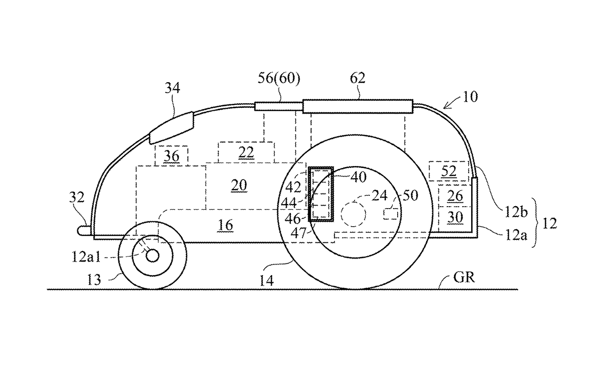 Apparatus for controlling autonomously navigating utility vehicle