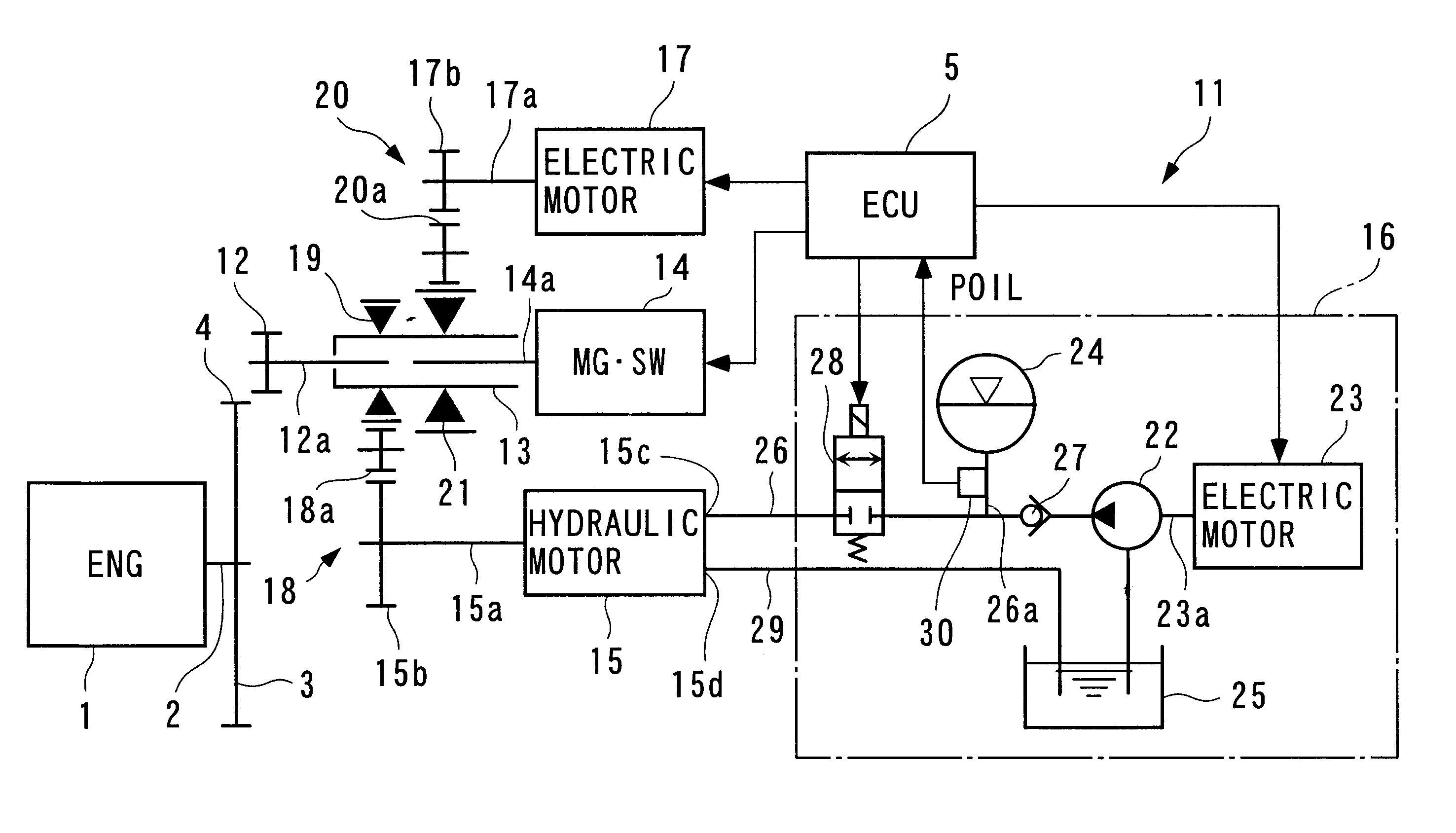 Starter for internal combustion engine