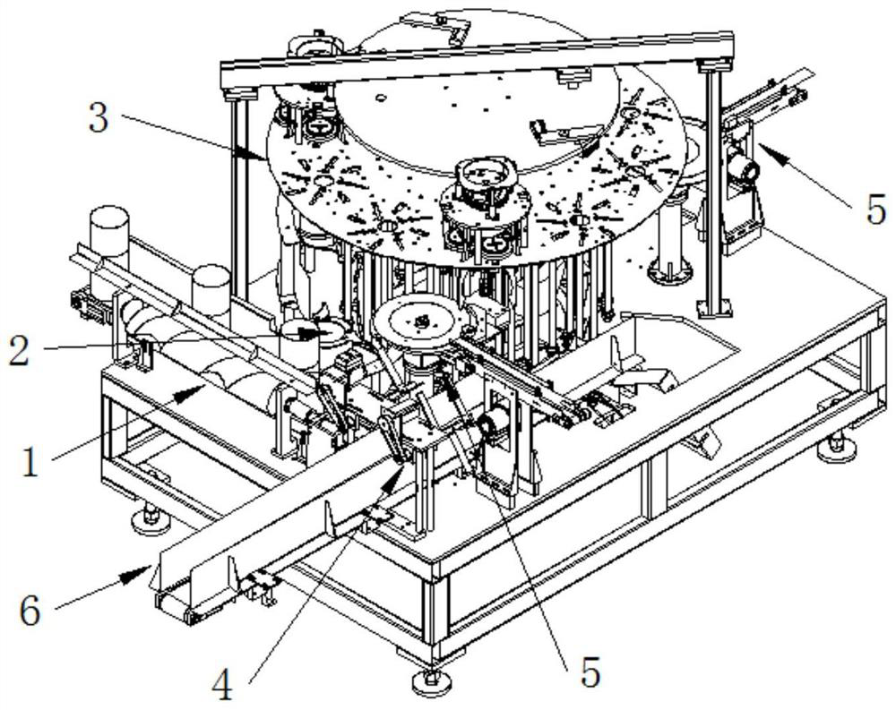 Fungus bag lantern ring capping machine