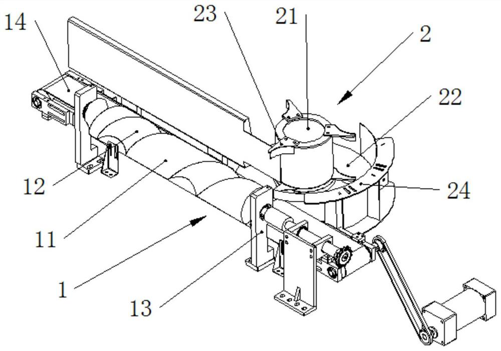 Fungus bag lantern ring capping machine