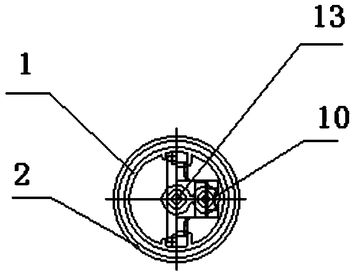 Filter dropping funnel with automatic liquid stop and automatic exhaust