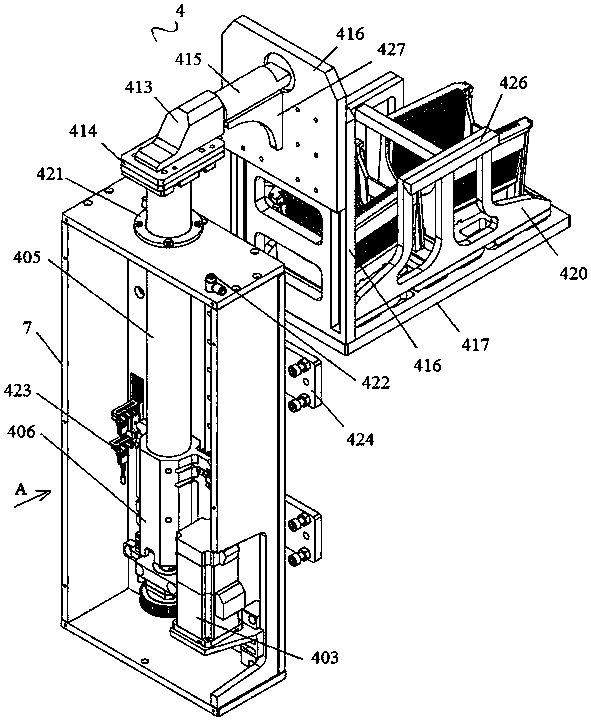 Silicon wafer cleaning and drying integrated device and cleaning method thereof