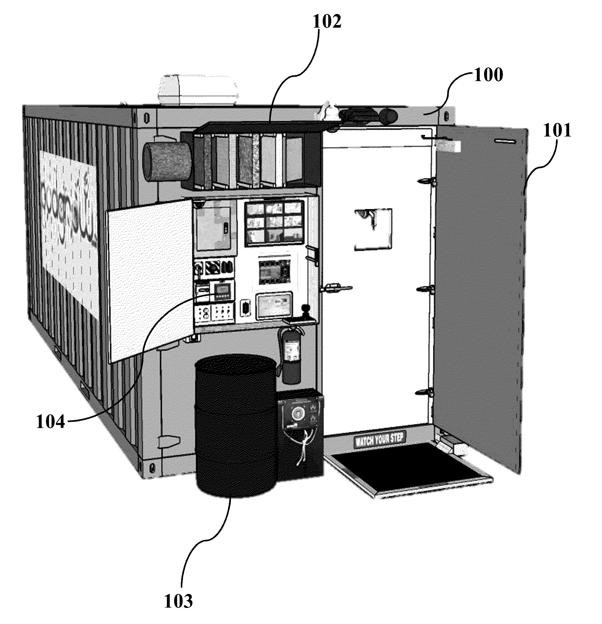 Secure and Externally Controllable Growing Enclosure