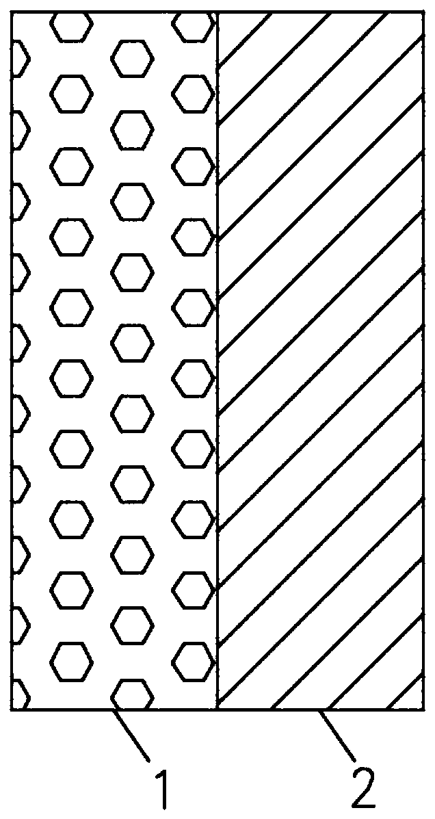 Photothermal stimulation intelligent response actuator film, preparation method of film and application of film