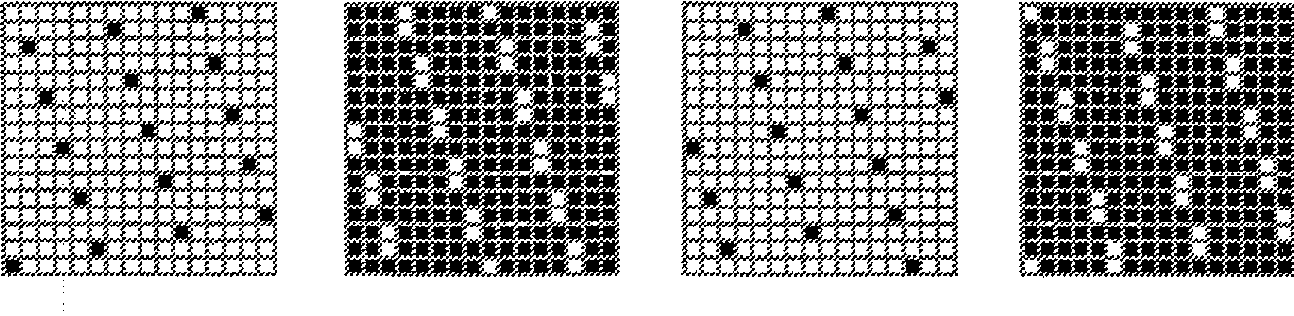 Full colour-rendering jacquard fabric structure design method