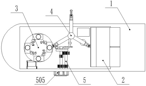 Novel unmanned microbial agent throwing ship and operation method thereof