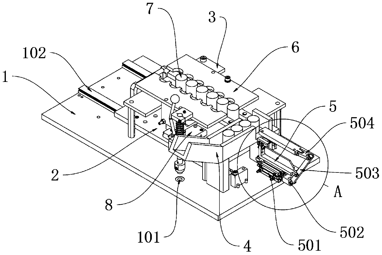 Multifunctional safe operation platform for drilling and processing automobile parts