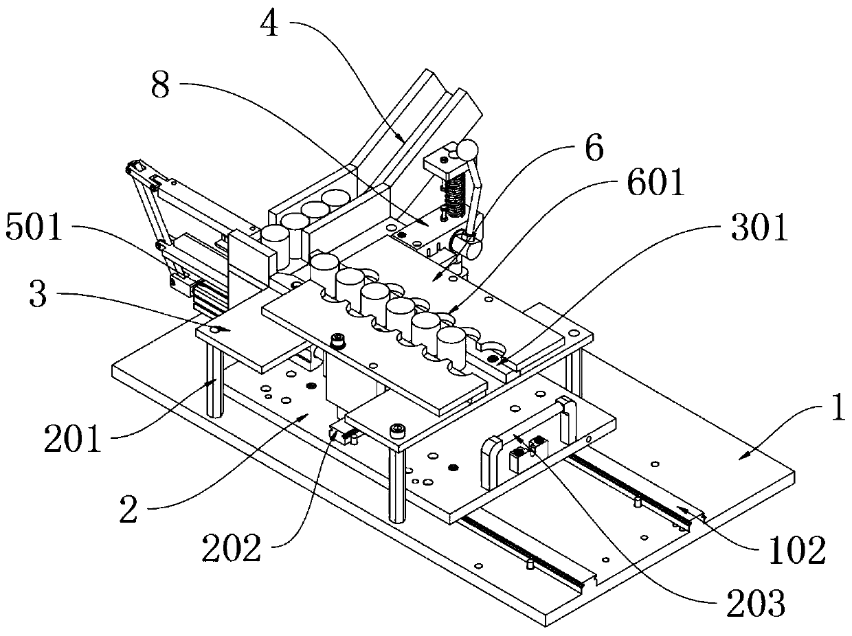 Multifunctional safe operation platform for drilling and processing automobile parts